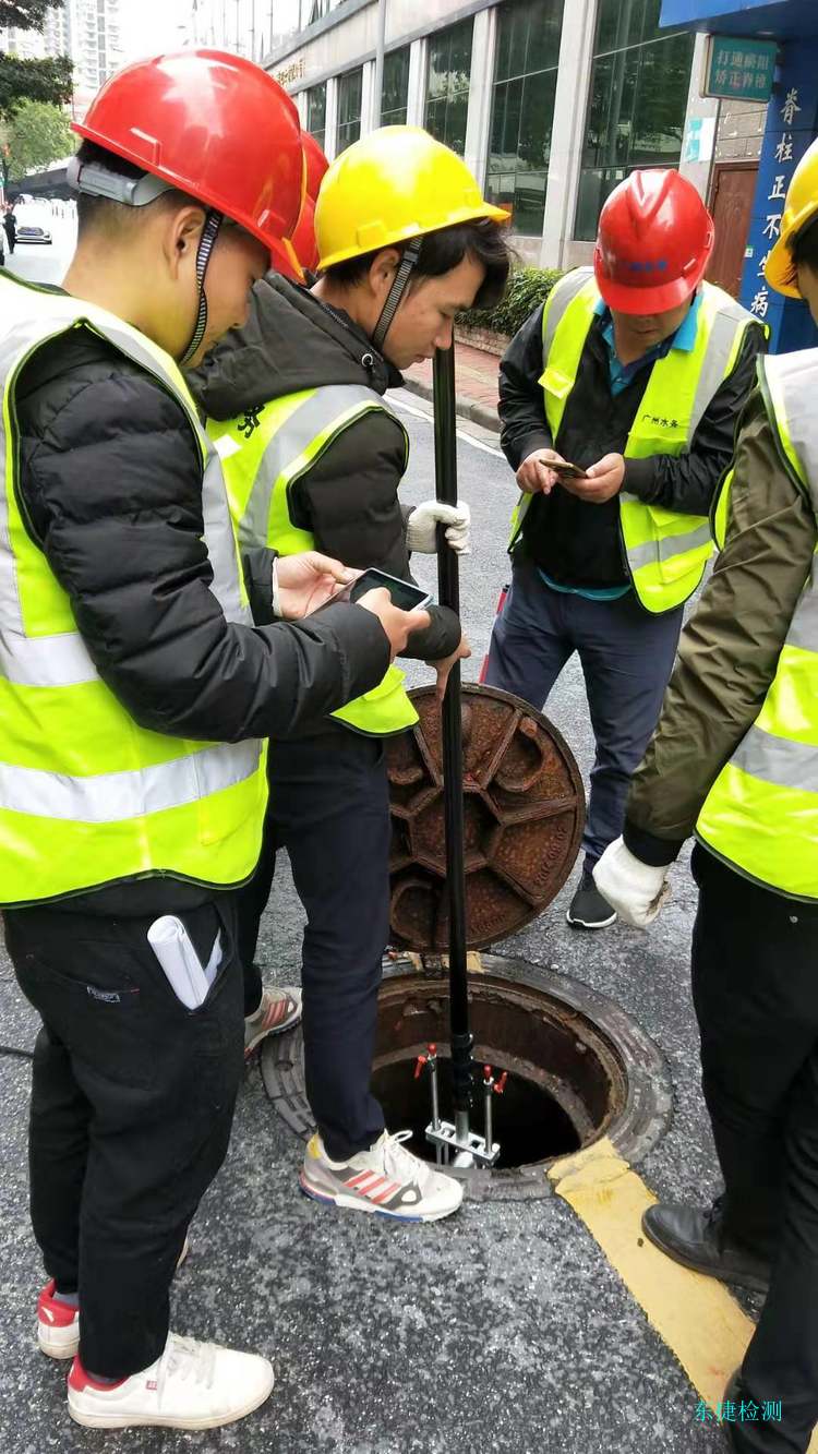 杭州市管道检测成图--排水管摸查项目