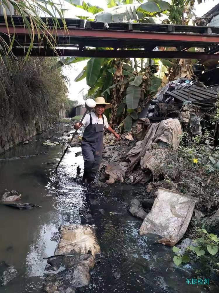 杭州市明暗渠下水管道排口检测成图--排水管摸查