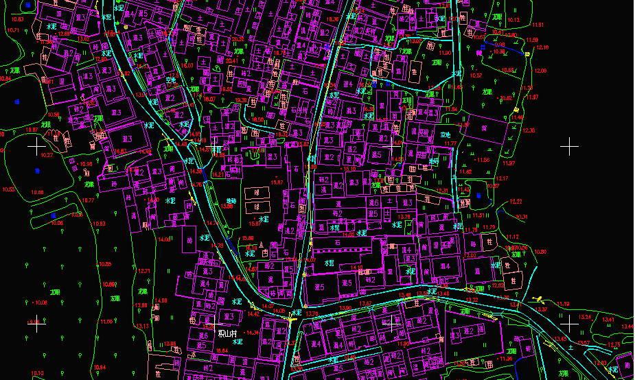 地形测量项目成果图